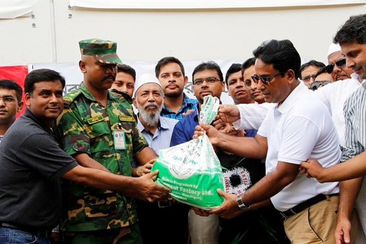 Crown Cement and GPH distribute humanitarian aid to Rohingya